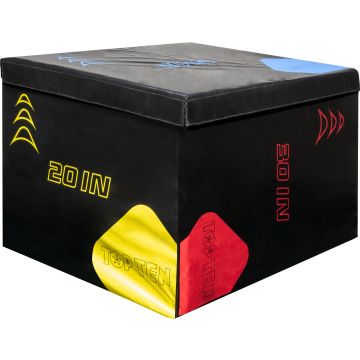 Sprungbox, Plyobox  „Jump” - 3 verschiedene Höhen 30 Zoll, 24 Zoll und 20 Zoll