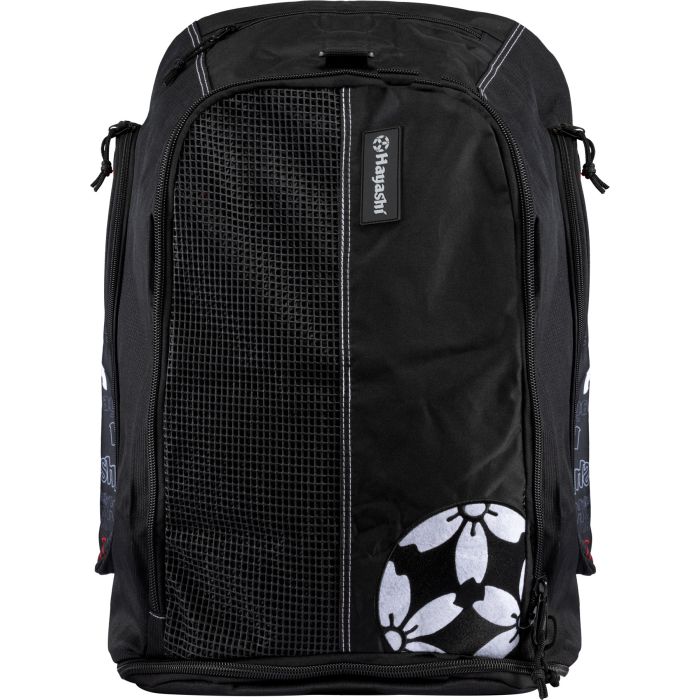 Rucksack-Tasche „be4you“ - schwarz-rot, 57 cm x 44 cm x 33 cm main product photo