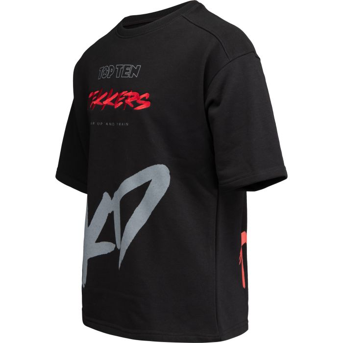 tkd 飛車角TシャツXXL TOP TEN oversized T-Shirt “TKD Tekkers” makes a good