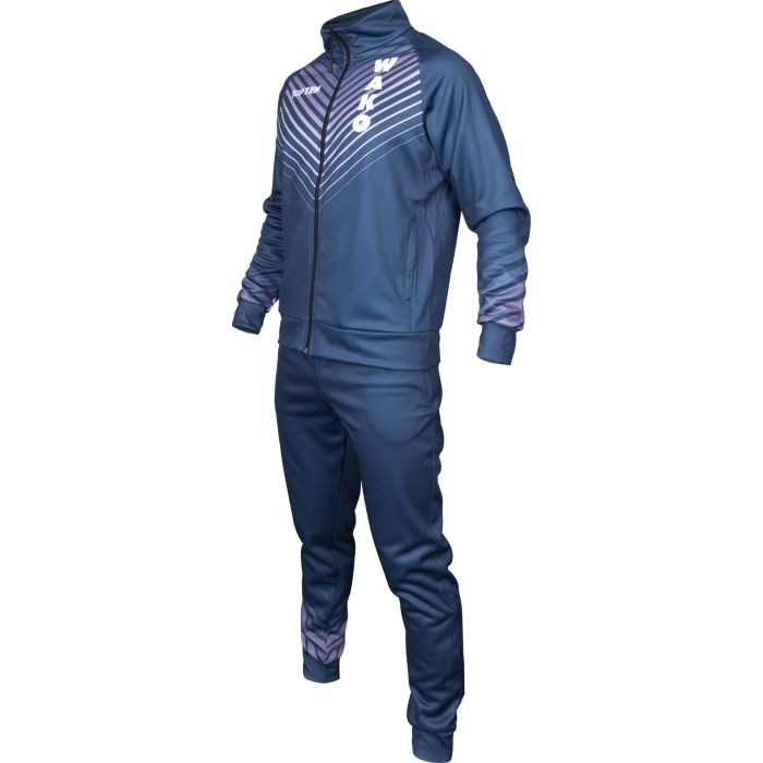 Light TOP TEN training suit “WAKO Rail” with zip pockets