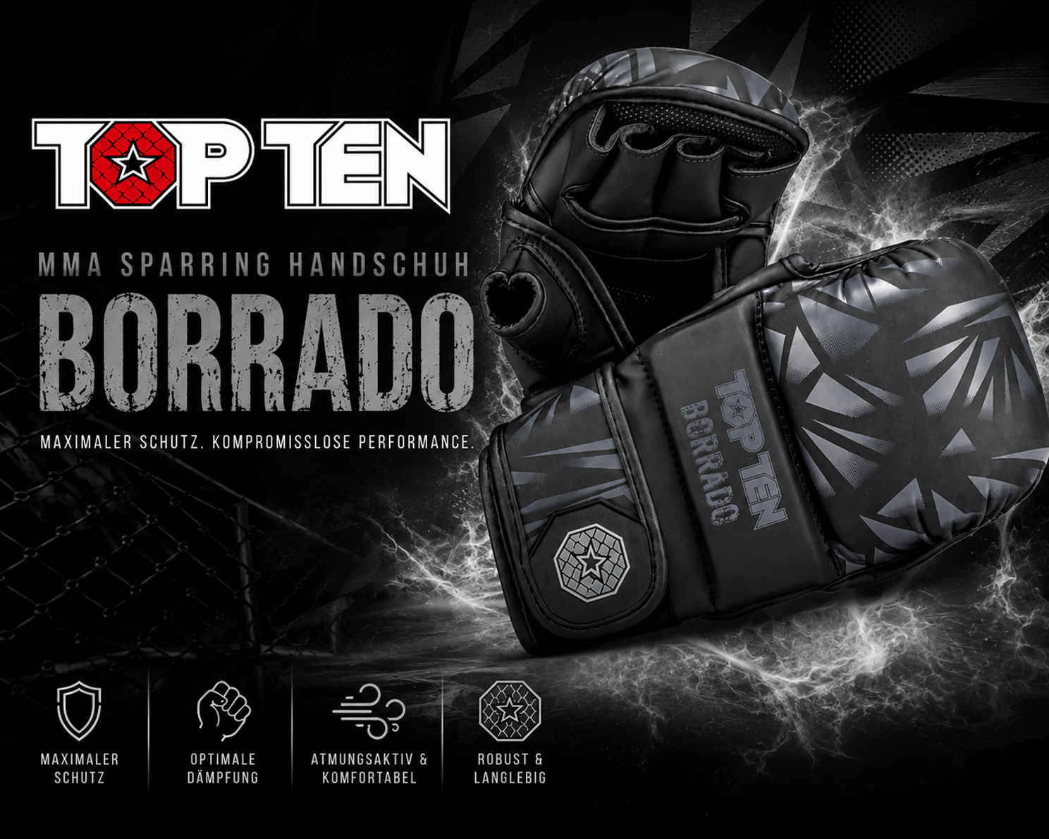MMA Sparring-Handschuhe „Borrado“